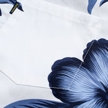 Load image into Gallery viewer, C90-A891 (White floral), Men 100% Cotton Aloha Shirt