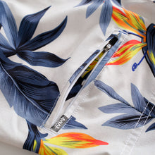 Load image into Gallery viewer, N90-B5724 (Paradise bird - beige), Men Microfiber Boardshort (4-way stretch) - three pockets - Size 34‘ outseam is 22 inch.