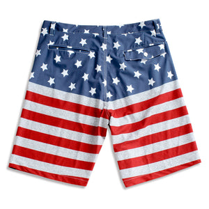 N90-S6146 (Time honored flag), Men Submersible Shorts (4-way stretch)