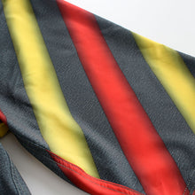 Load image into Gallery viewer, N90-B6684 (Melange stripe-yellow), Men Microfiber Boardshort (4-way stretch) - two pockets - Size 34‘ outseam is 22 inch.