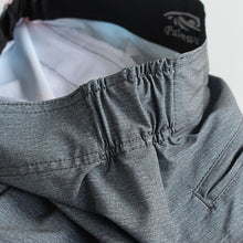 Load image into Gallery viewer, N90-B6624 (Melange stripe-blue), Men Microfiber Boardshort (4-way stretch) - two pockets - Size 34‘ outseam is 22 inch.