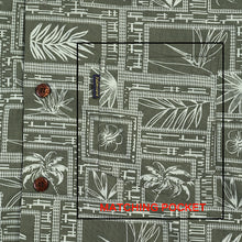 Load image into Gallery viewer, C90-A555 (Green Hawaiian), Men 100% Cotton Aloha Shirt
