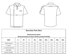 Load image into Gallery viewer, N90-P2119 (Navy with white tribal), Men Microfiber Breathable Knitted Aloha Polo Shirt