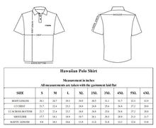 Load image into Gallery viewer, N90-P22224 (Sky lobster), Men Microfiber Breathable Knitted Aloha Polo Shirt