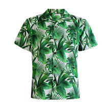 Load image into Gallery viewer, N90-AR23955/N90-TR23955 (Green Leaf), Men (92% polyester + 8% spandex) Aloha Shirt/Shorts/Set
