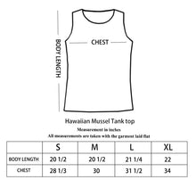 Load image into Gallery viewer, K9-MU563H (Gray Hawaii), 100% Knit Cotton Mussel Tank Top
