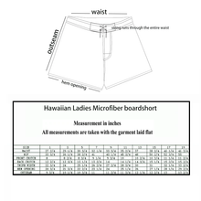 Load image into Gallery viewer, N91-B898 (Orange half solid and half floral), Ladies Microfiber boardshort
