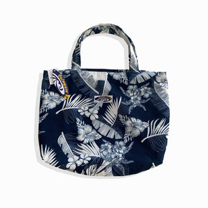 Hawaiian Printed Foldable Tote Bag (polyester)