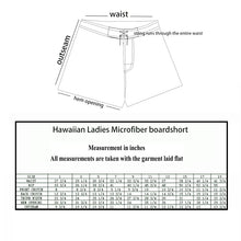 Load image into Gallery viewer, N91-B111B (Black floral), Ladies Microfiber boardshort
