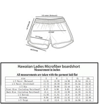 Load image into Gallery viewer, N91-W947 (160 GSM rip stop Pink floral), Ladies 100% Microfiber Walk Shorts

