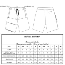 Load image into Gallery viewer, N90-B6821 (Base oxygon-salmon), Men Microfiber Boardshort (4-way stretch) - two pockets
