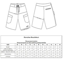 Load image into Gallery viewer, N90-B5195 (Hibiscus blue), Men Microfiber Boardshort (4-way stretch) - three pockets
