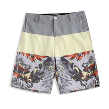 Load image into Gallery viewer, N90-S66684 (Verdant top band-gray), Men Submersible Shorts (4-way stretch)
