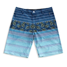 Load image into Gallery viewer, N90-S8129 (Monstera divide-navy), Men Submersible Shorts (4-way-stretch)
