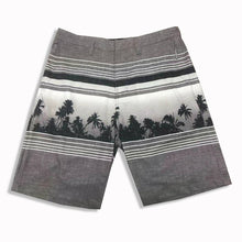 Load image into Gallery viewer, N90-S1609 (Monstera divide- grey palm), Men Submersible Shorts (4-way stretch)
