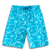 Load image into Gallery viewer, N20-B822 (Blue dolphin), Boys Microfiber Boardshort
