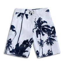 Load image into Gallery viewer, N20-B891T (White Plamtree), Boys Microfiber Boardshort

