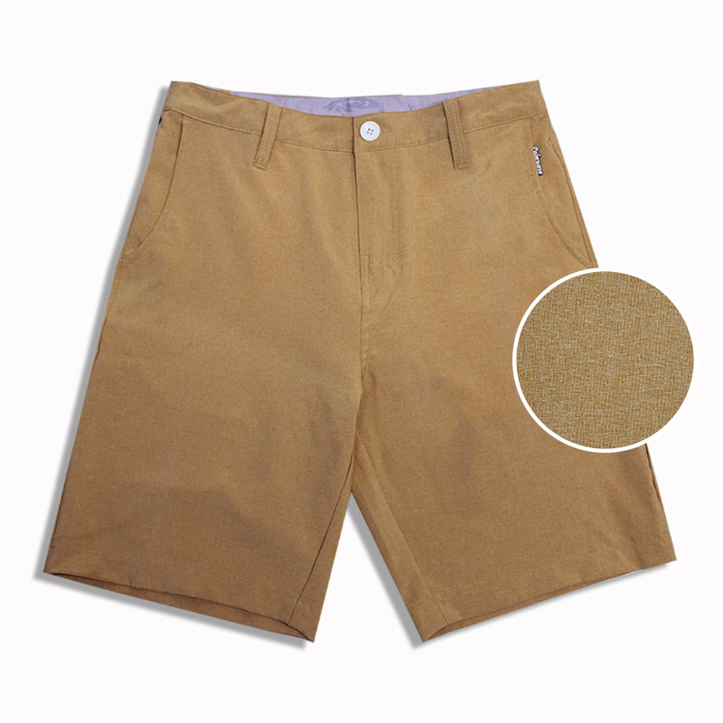 N90-S4866 (Beige cationic), Men Submersible Shorts (4-way stretch)