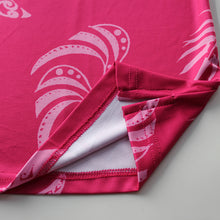 Load image into Gallery viewer, N90-P2144 (Pink tribal), Men Microfiber Breathable Knitted Aloha Polo Shirt
