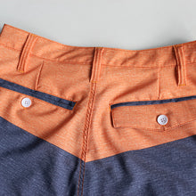 Load image into Gallery viewer, N90-S6781 (Verdant top band-orange/beige), Men Submersible Shorts （4-way stretch)）
