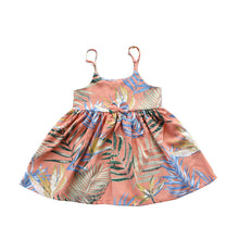 Load image into Gallery viewer, R21-D7872/R51-D7872 (Coral reef), Girls Rayon Sundress
