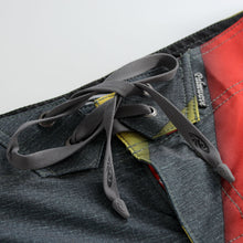 Load image into Gallery viewer, N90-B6684 (Melange stripe-yellow), Men Microfiber Boardshort (4-way stretch) - two pockets
