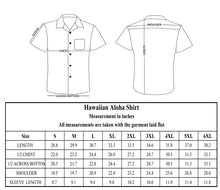 Load image into Gallery viewer, C90-A290 (White map), Men 100% Cotton Aloha Shirt
