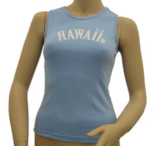 Load image into Gallery viewer, K9-MU533H (Baby Blue Hawaii), 100% Knit Cotton Mussel Tank Top
