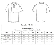 Load image into Gallery viewer, N90-P527 (Vintage blue pineapple), Men Microfiber Breathable Knitted Aloha Polo Shirt
